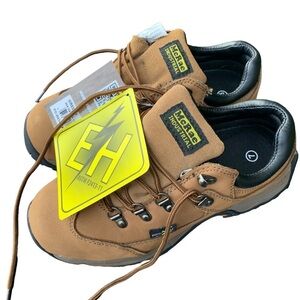 🆕 McRae Industrial Steel Toe Metatarsal Guard Leather Work Shoe Mens Size 7.5